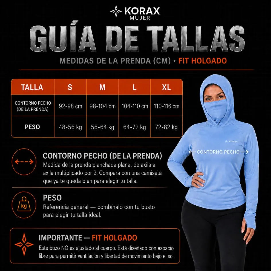 Guía de tallas