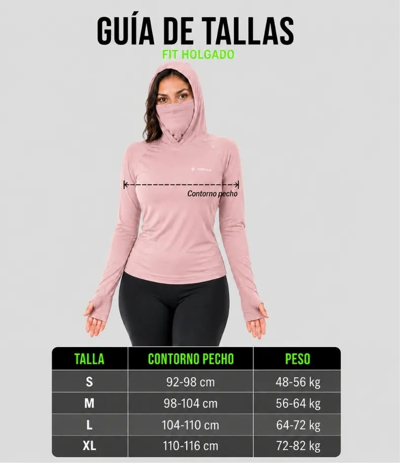PACK X 3 BUZOS KORAX DAMA- LYCRA FRESCA ( AZUL - ROSA- GRIS)